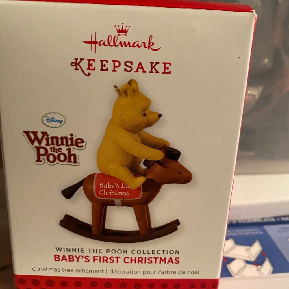 Winnie the Pooh first Christmas ornament